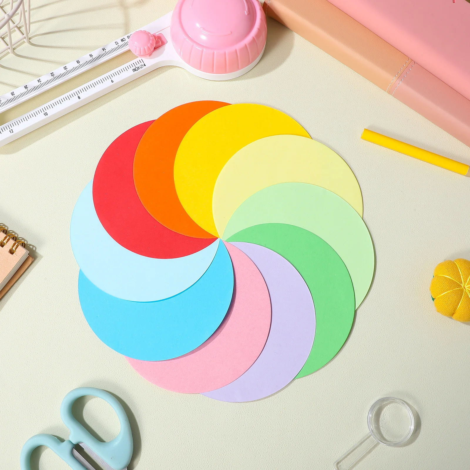 100 листов мультяшный набор для творческой игры ручной работы - Фотография_4