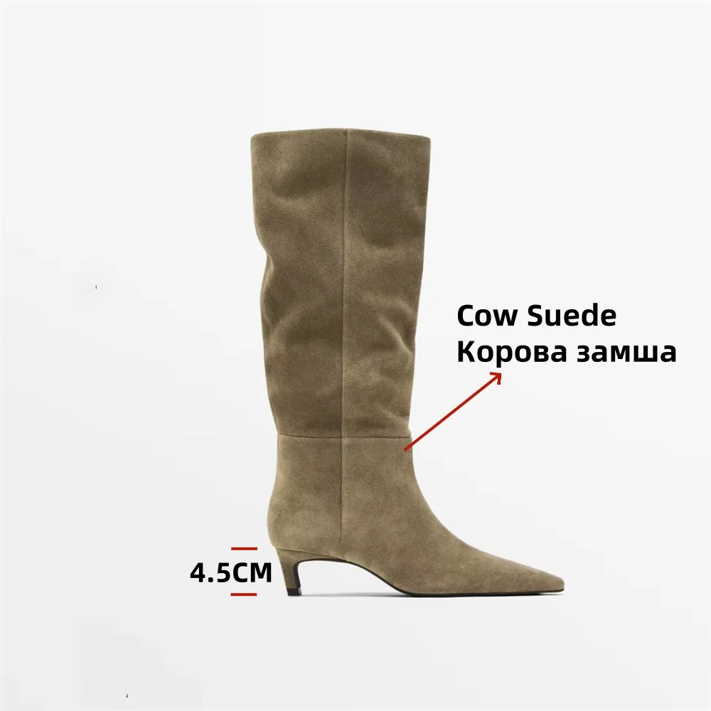 Fedonas новые женские сапоги до колена - Фотография_3