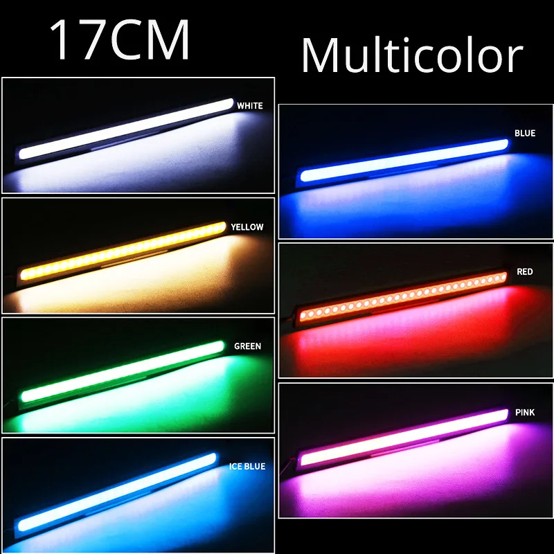 17 см cob drl led 12 в 6000 к водонепроницаемые - Фотография_5