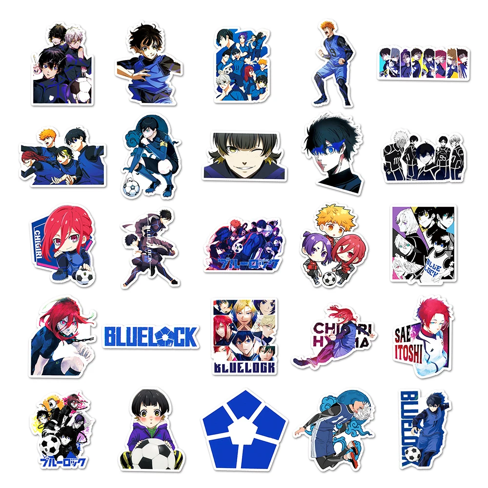 Наклейки японского аниме с синим замком - Фотография_6