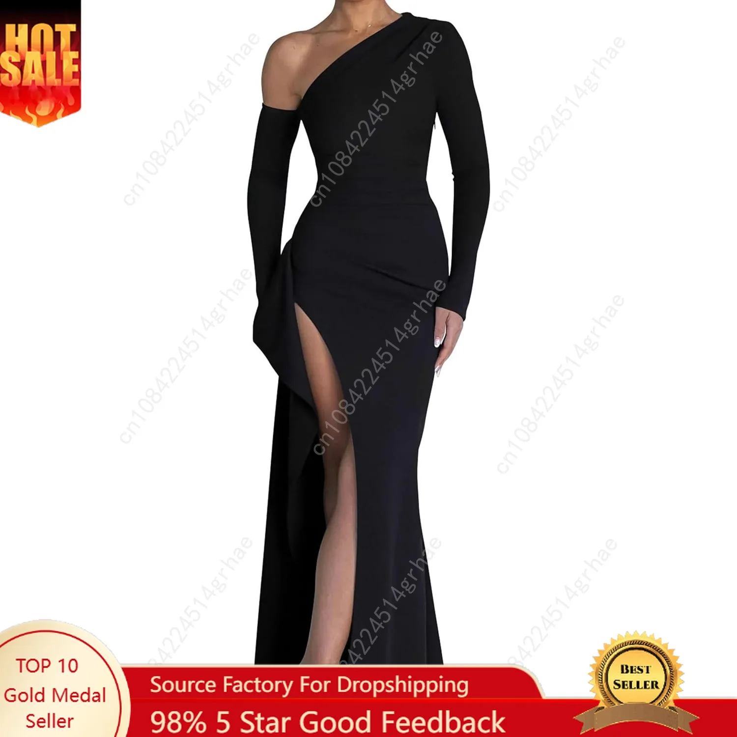 Женское сексуальное платье макси