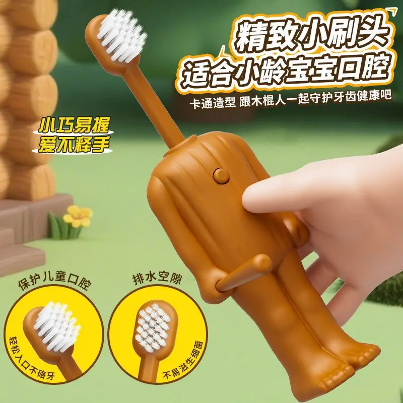 Студенческая зубная щетка ai italian brainrot tung - Фотография_4