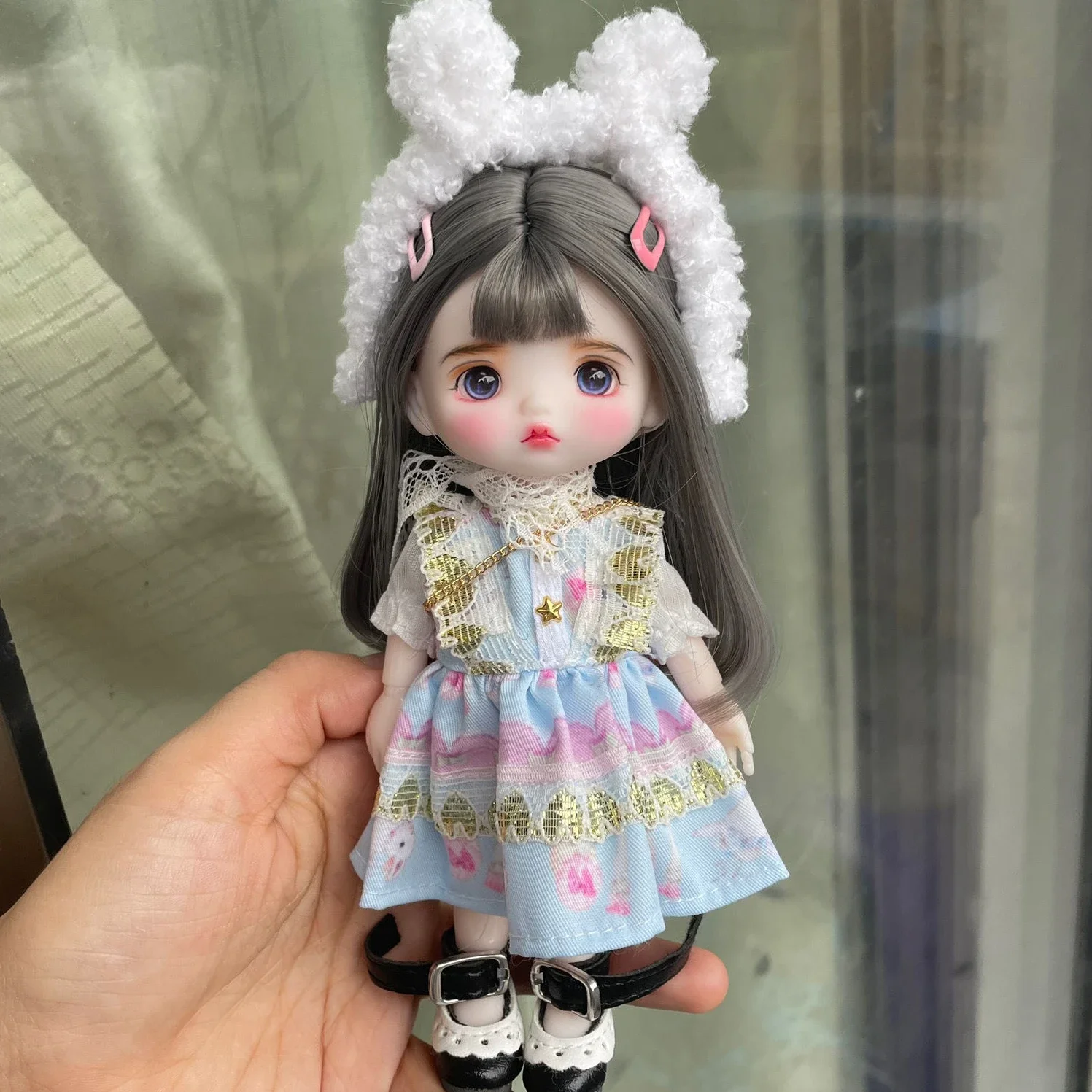 16cm handmade bjd doll little girl - Фотография_5