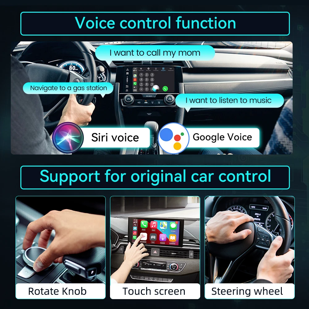 Carlinkit 5.0 проводной к беспроводному - Фотография_4