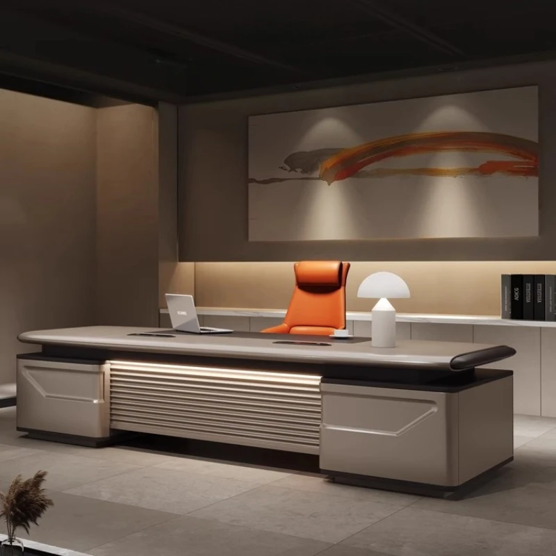 Современные легкие роскошные столы для президента - Фотография_2