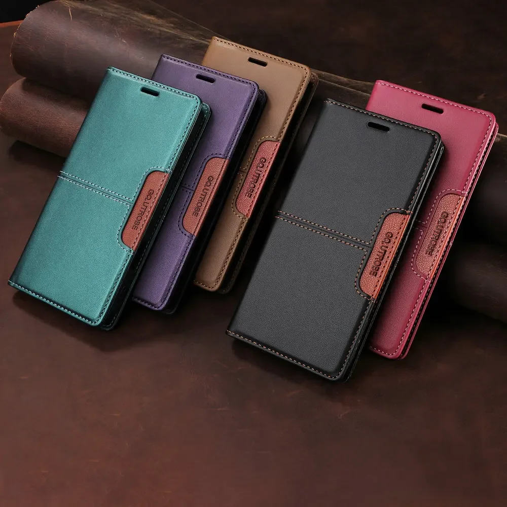 Роскошный чехол для redmi note 14 13 12 pro plus 5g 4g с откидной крышкой - Фотография_5