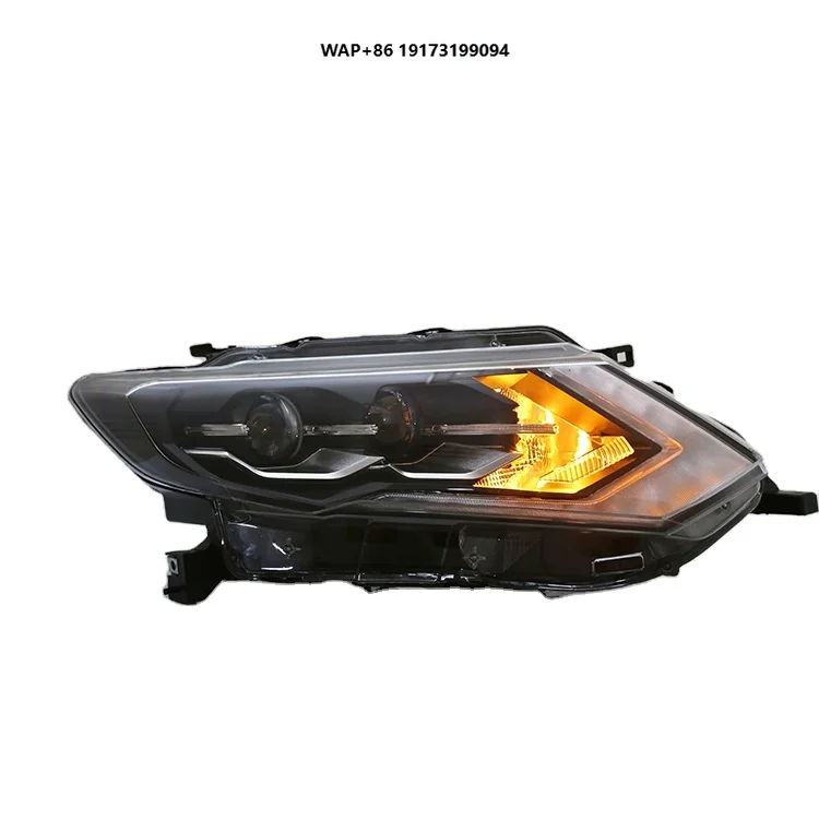 Для-nissan x-trail 2017-2021 светодиодные фары в сборе 12 в