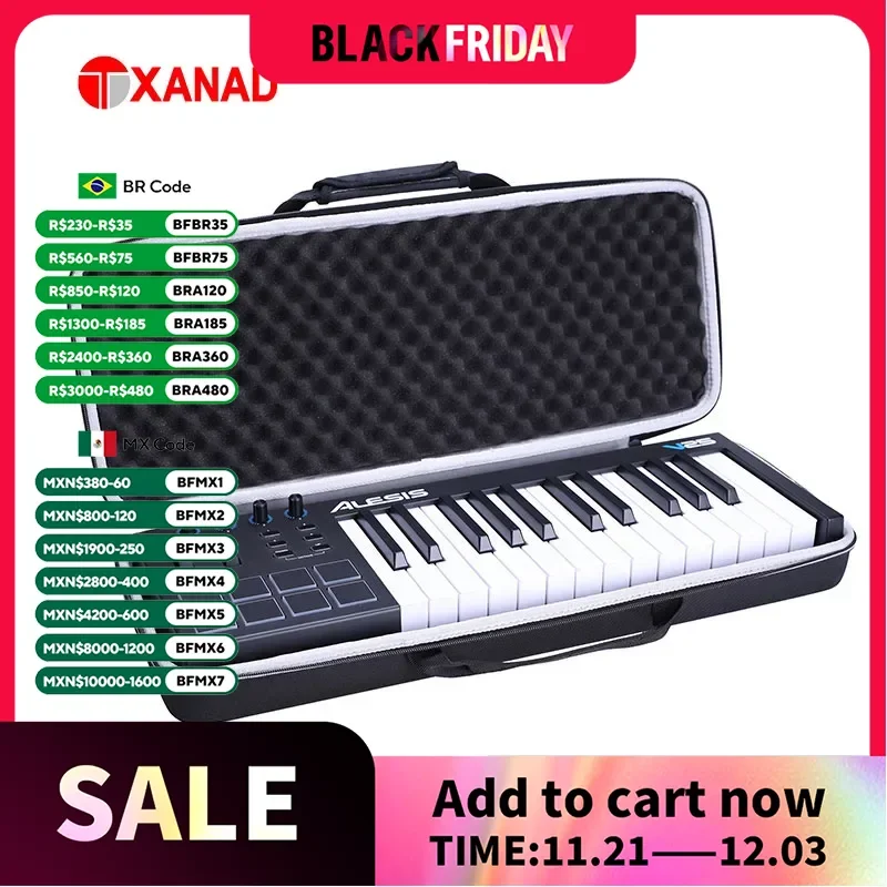 Жесткий чехол xanad для alesis