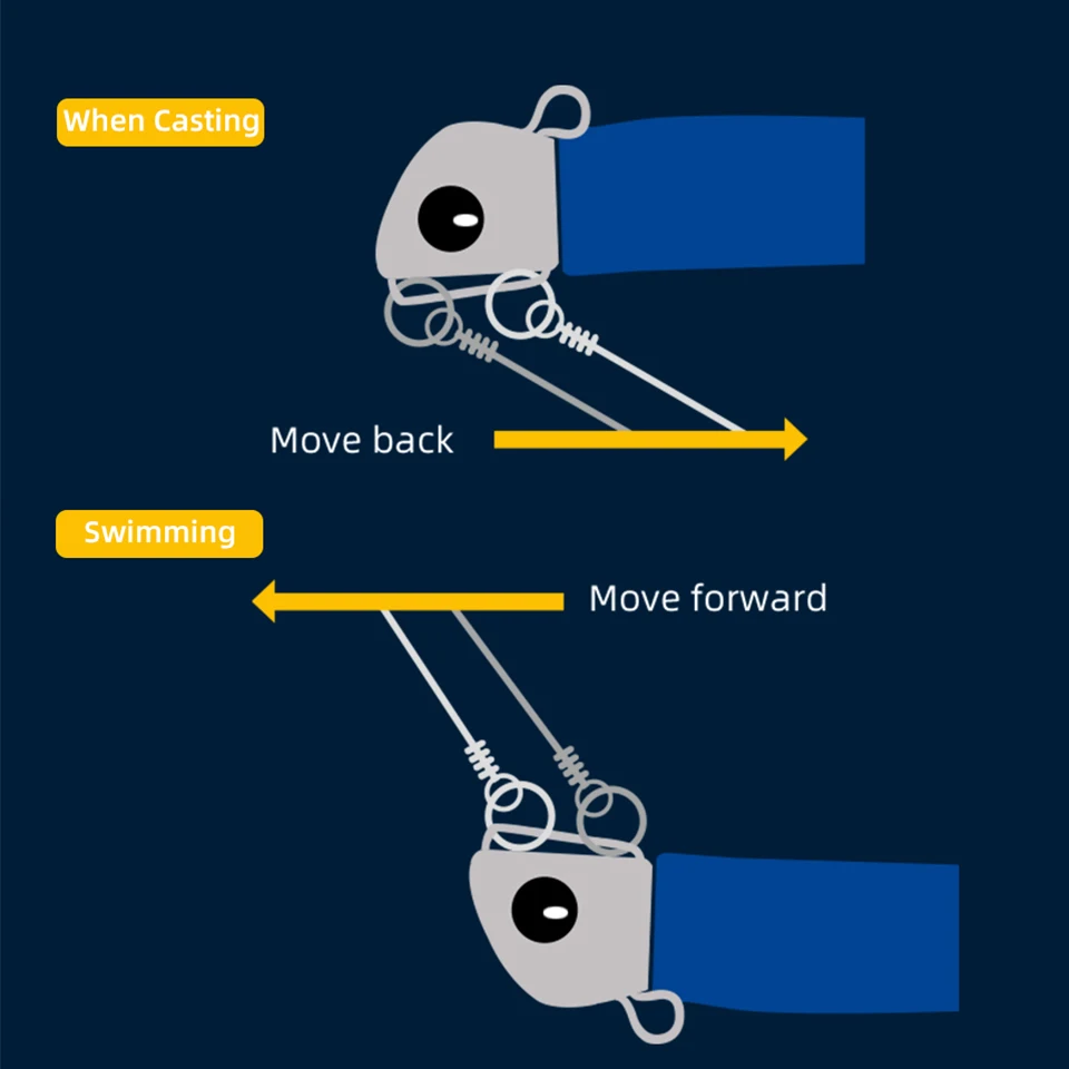 Tsurinoya 110 мм 35 г джиг-головка с длинным забросом - Фотография_2