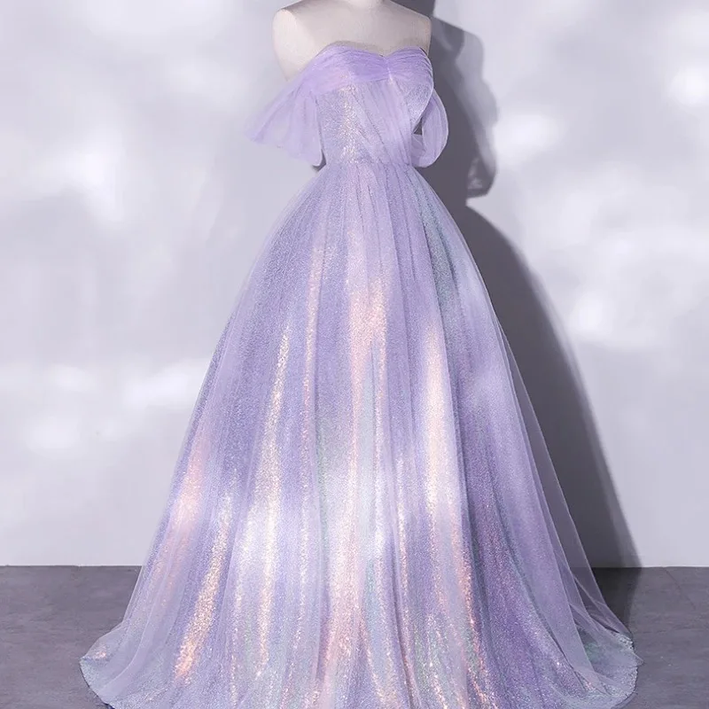 Платья для выпускного вечера светло-фиолетовое - Фотография_2