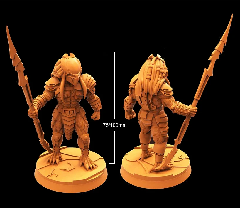 75 мм фигурка из смолы