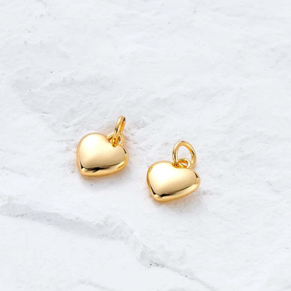 14 к, 18 к, позолоченное сердце - Фотография_5