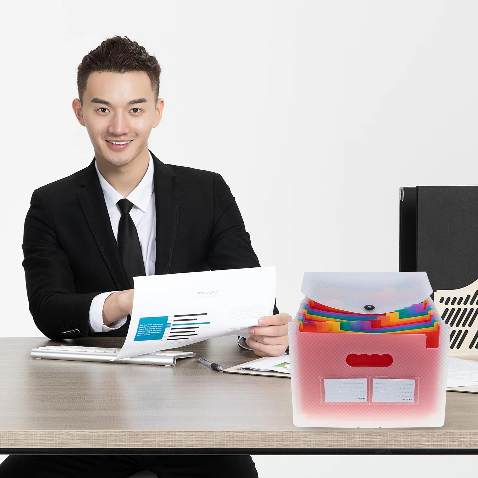 Папка для файлов с сетчатым узором a4 - Фотография_3