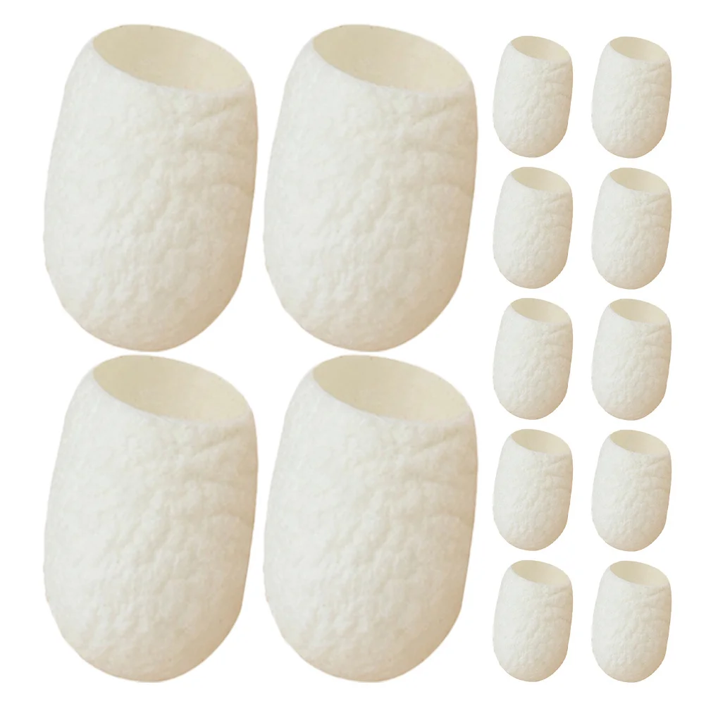 Отшелушивающие шарики из натурального шелкопряда для пальцев - Фотография_2