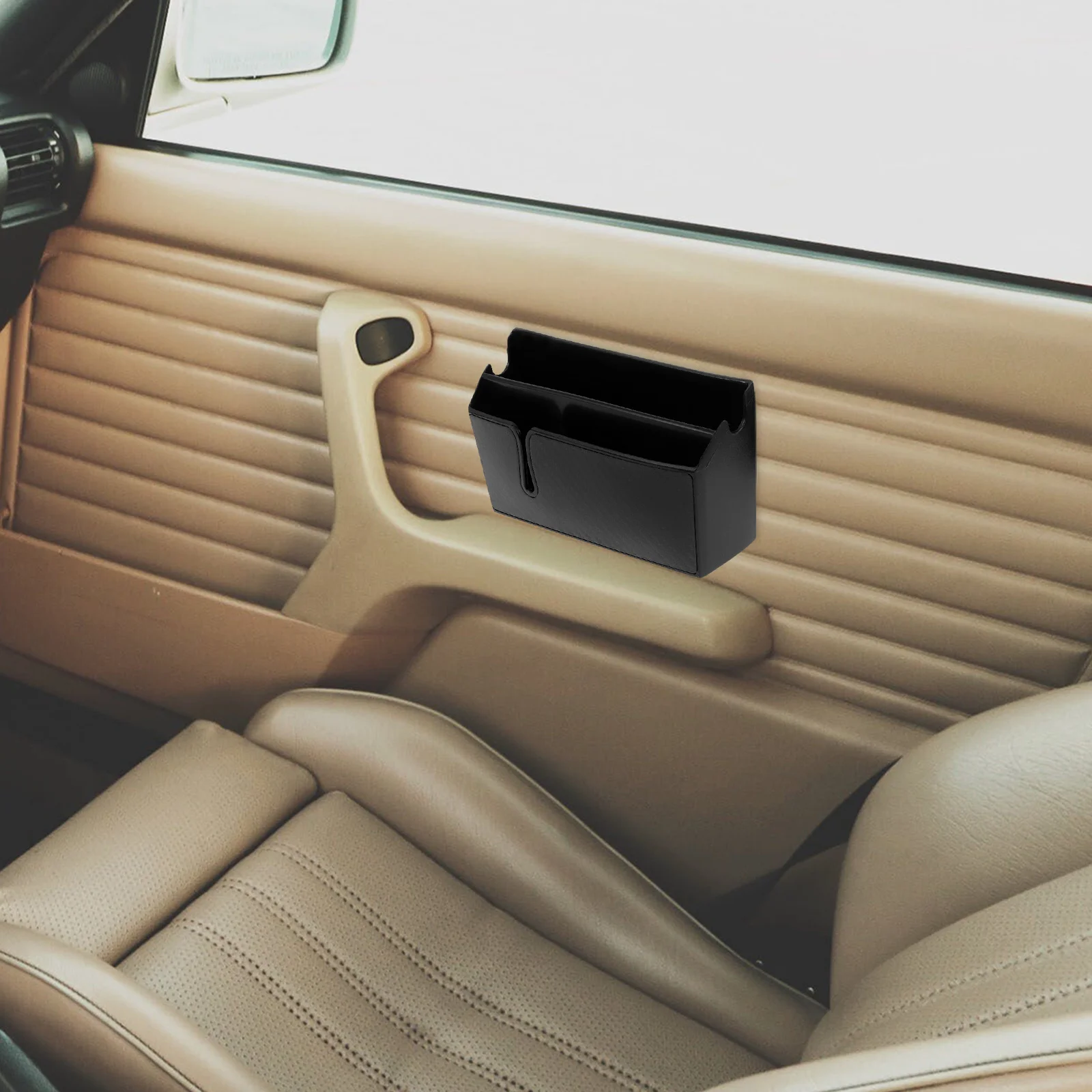 Прочный автомобильный органайзер из пвх из углеродного волокна