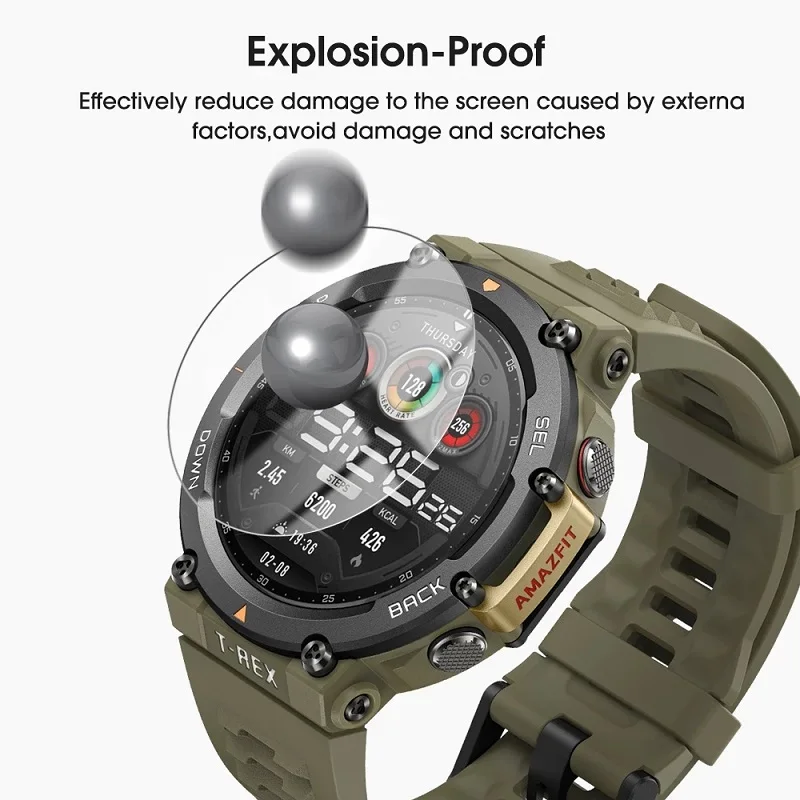 Защитное стекло для amazfit t rex 2 ultra pro - Фотография_4