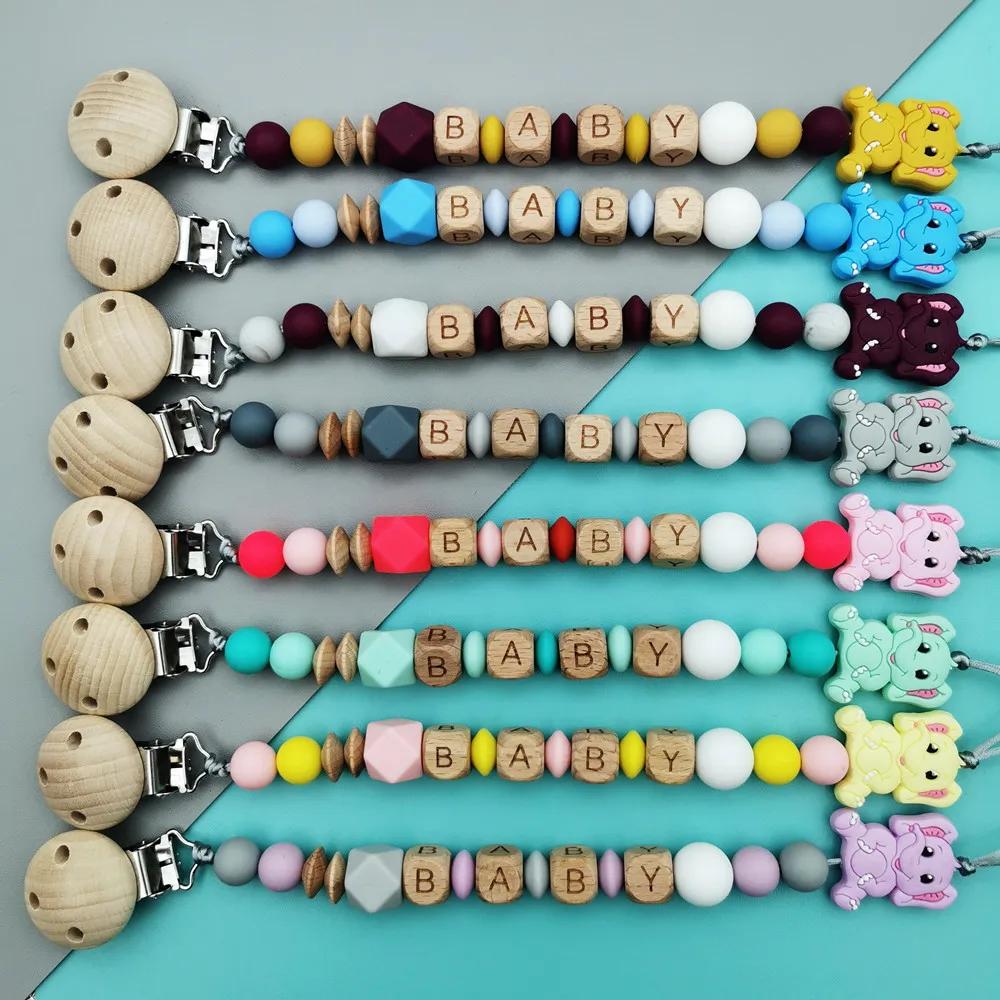 Подвеска-цепочка с буквенным именем слона на заказ - Фотография_3