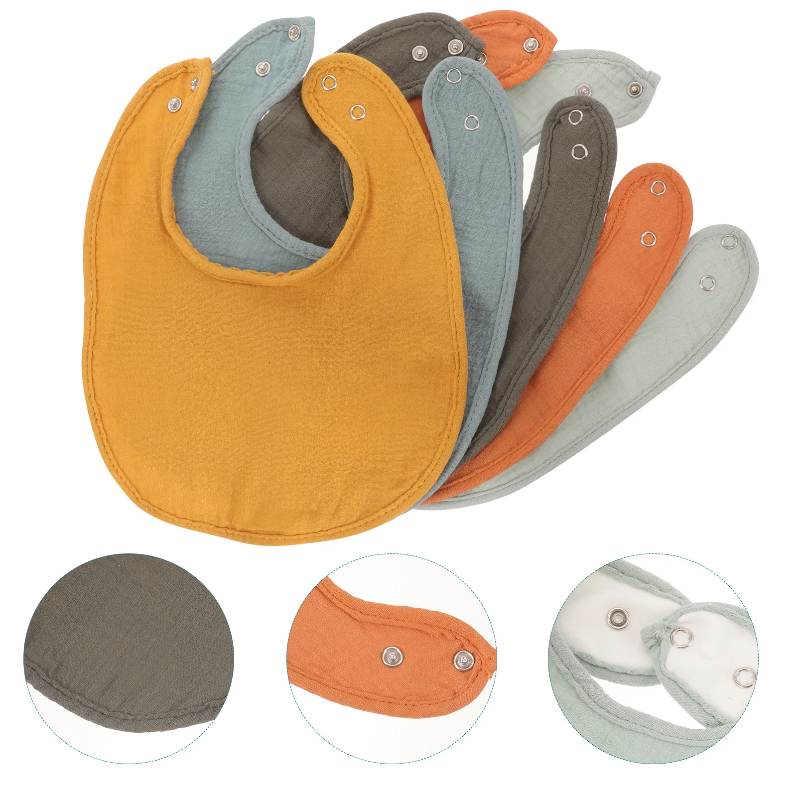 Хлопковые детские нагрудники для малышей - Фотография_2