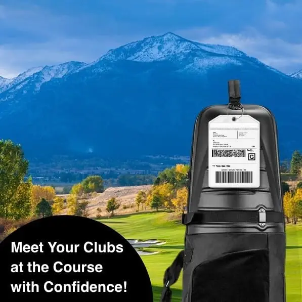 Багажная бирка для сумки для гольфа - Фотография_6