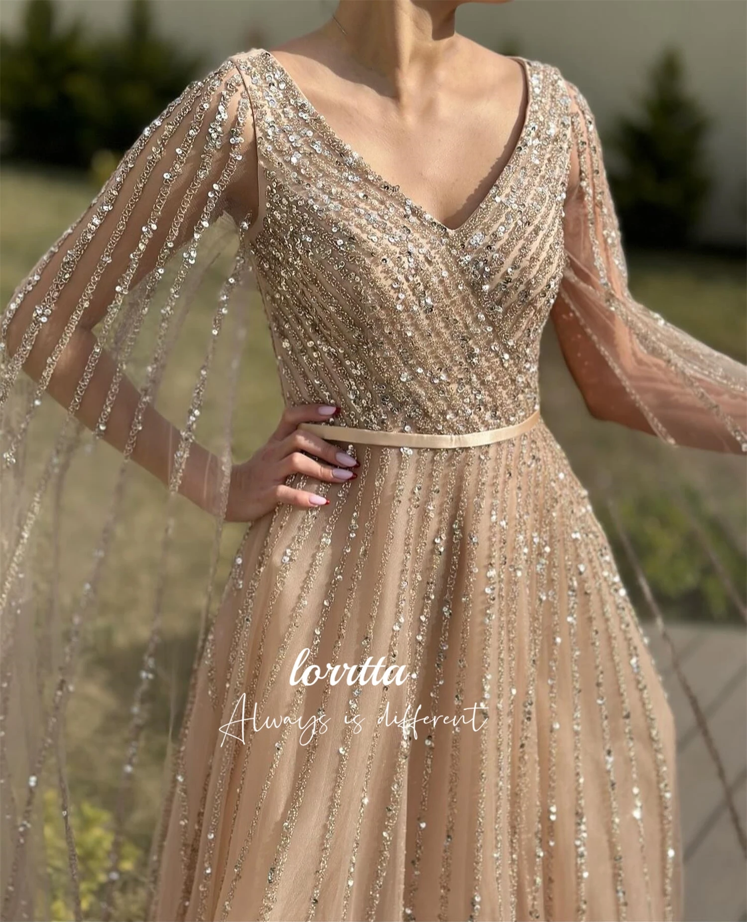 Lorrtta robe вечернее платье женское - Фотография_4
