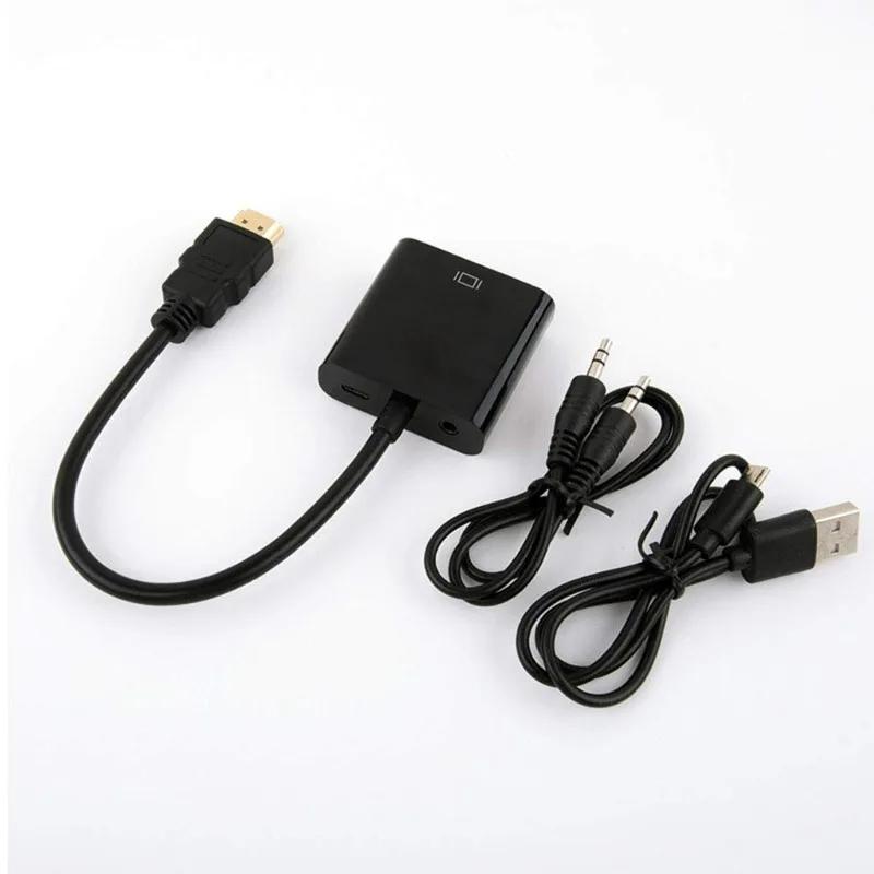 Адаптер hdmi-vga конвертер 1080p с аудиоразъемом 3 - Фотография_6
