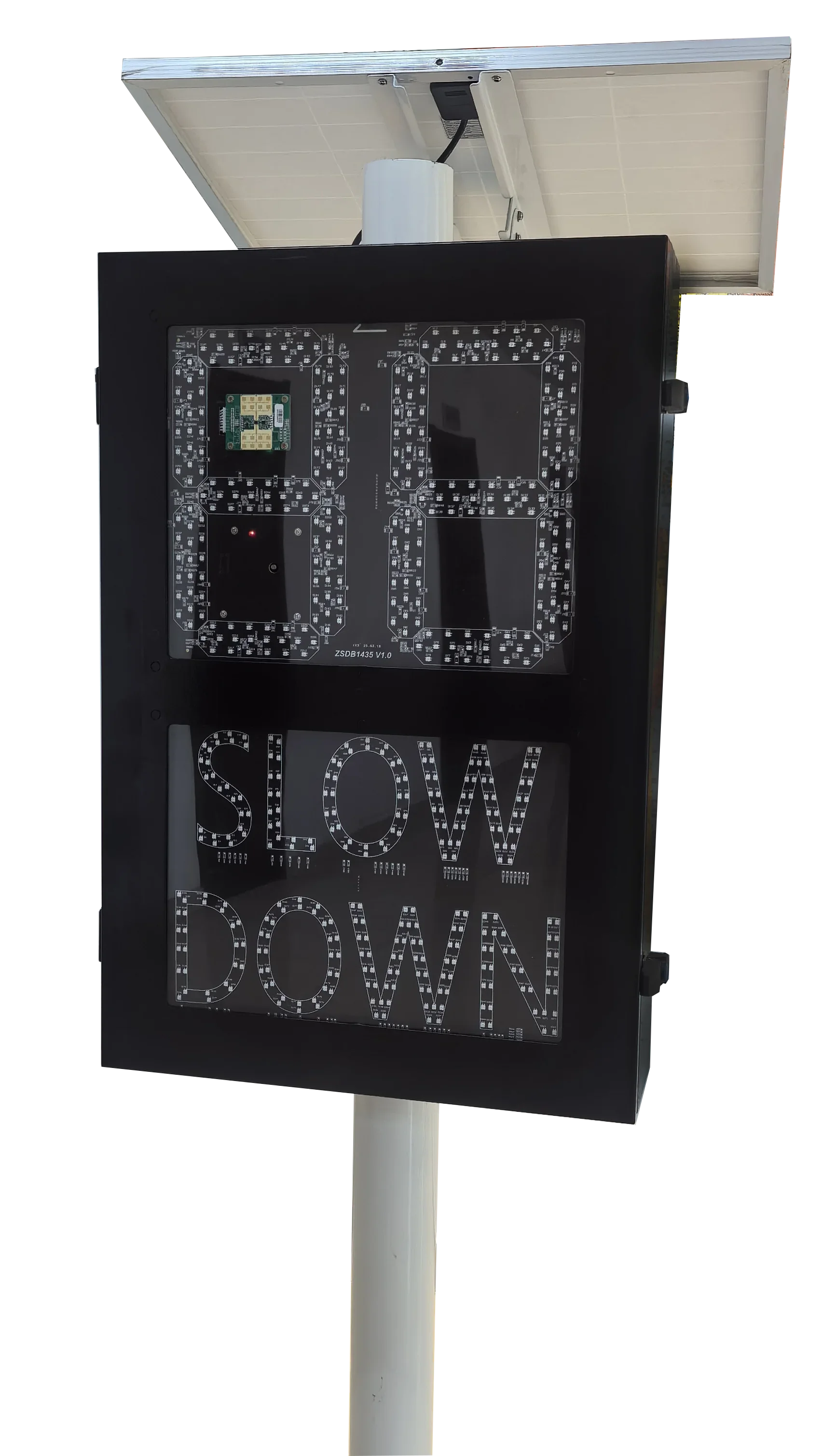 Высококачественные светодиодные дорожные знаки на солнечной энергии - Фотография_3