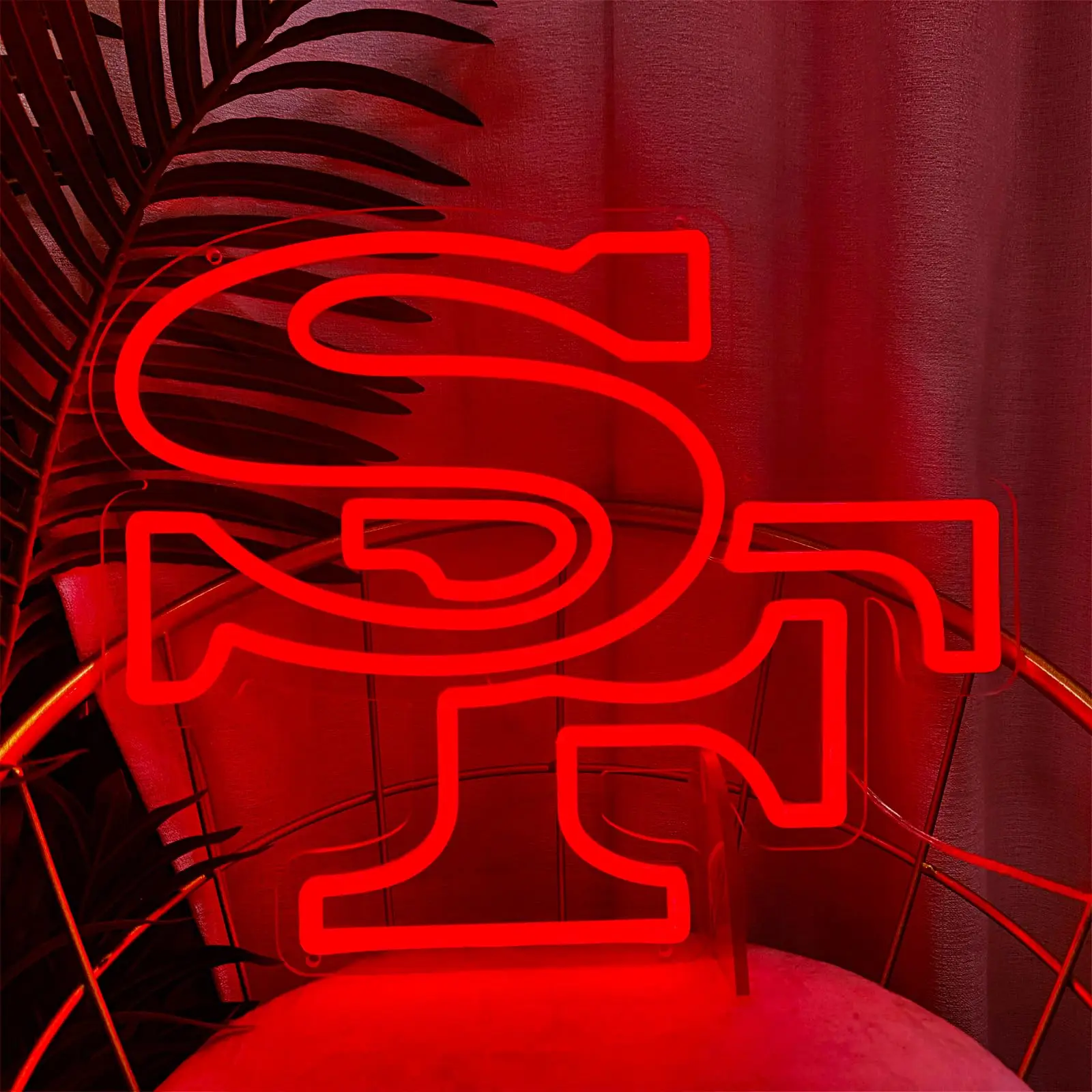 Неоновая вывеска 49er football 15 - Фотография_4