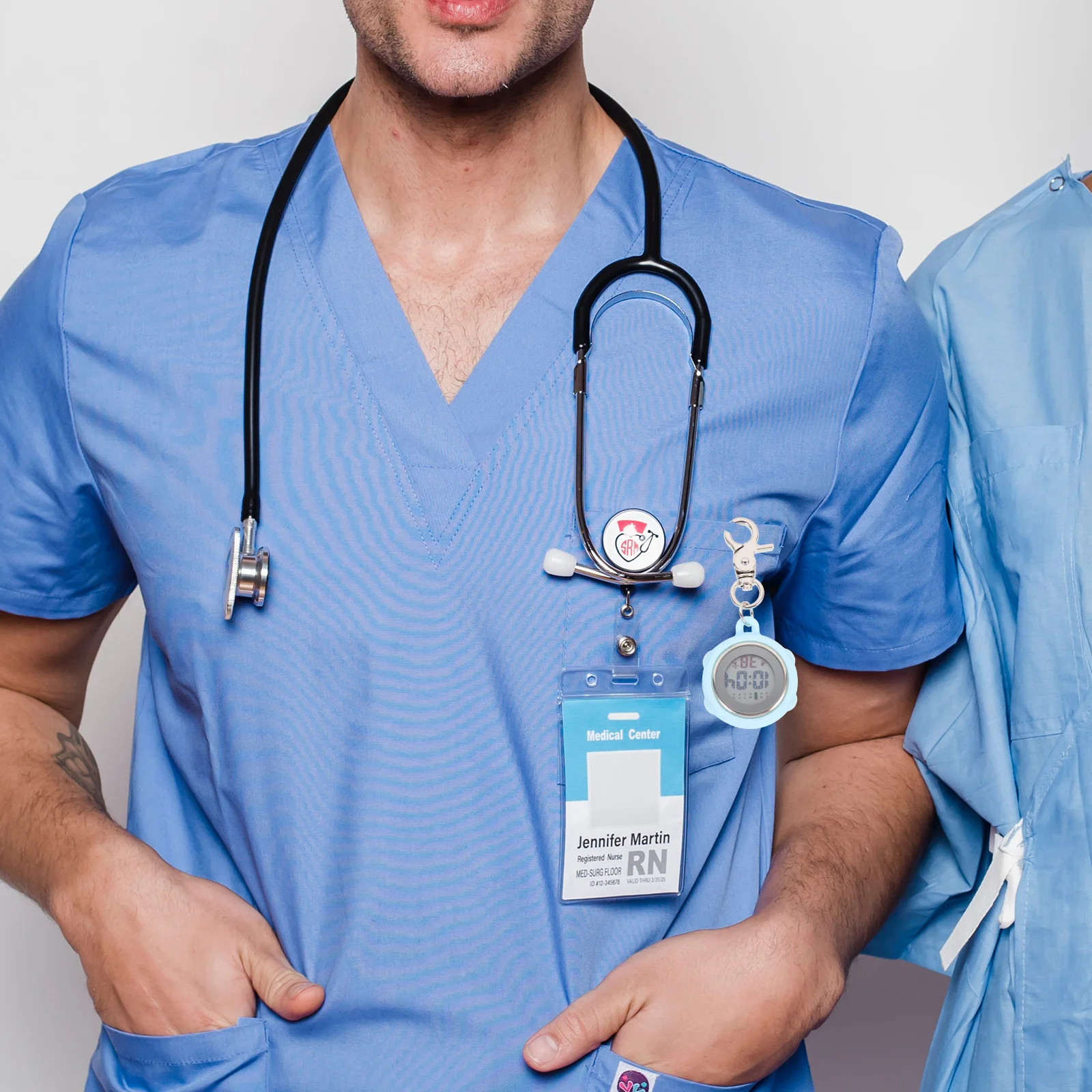 Часы светящийся секундомер 24-часовой - Фотография_3