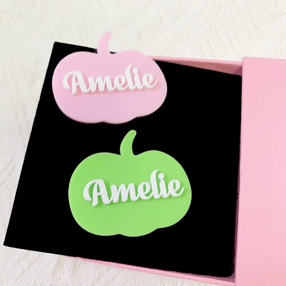 Заколки для волос с именем по индивидуальному заказу - Фотография_3