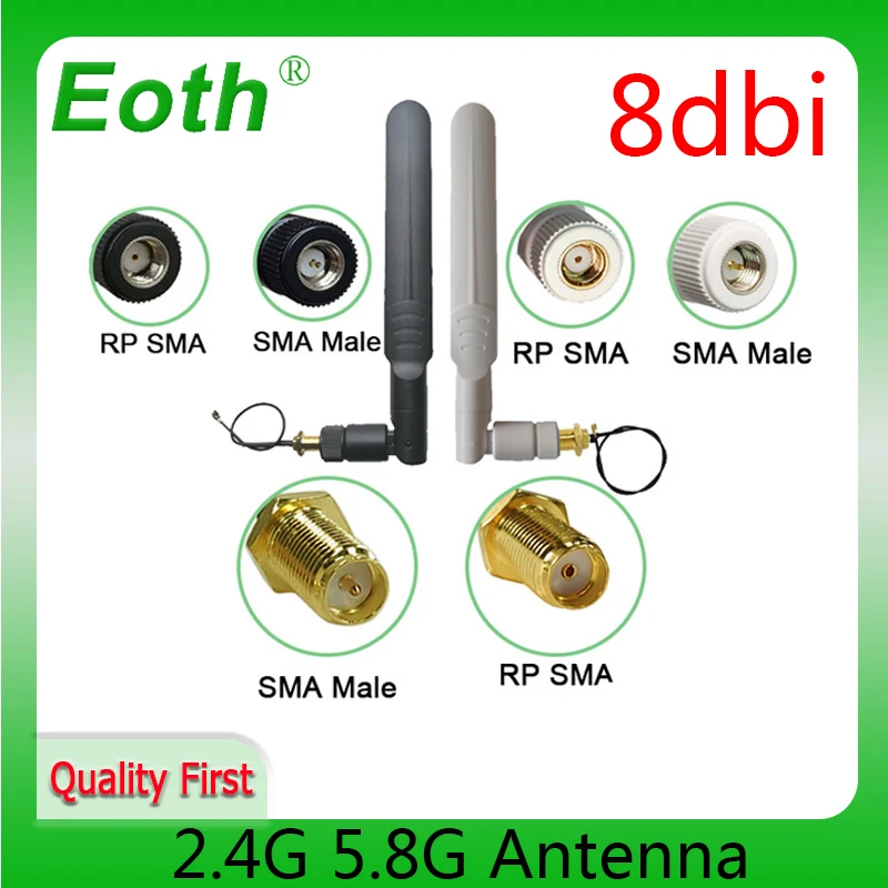 Eoth 2,4 г wi-fi антенна маршрутизатор антенна 2