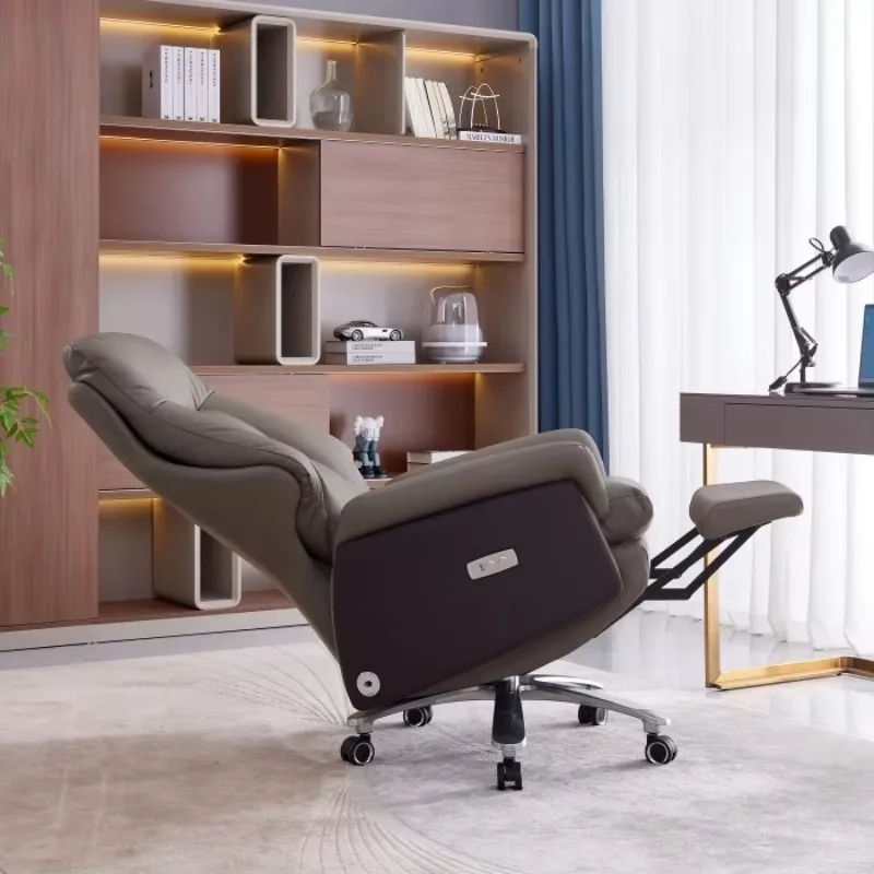 Современное электрическое массажное кресло boss с вентиляцией и подогревом - Фотография_4