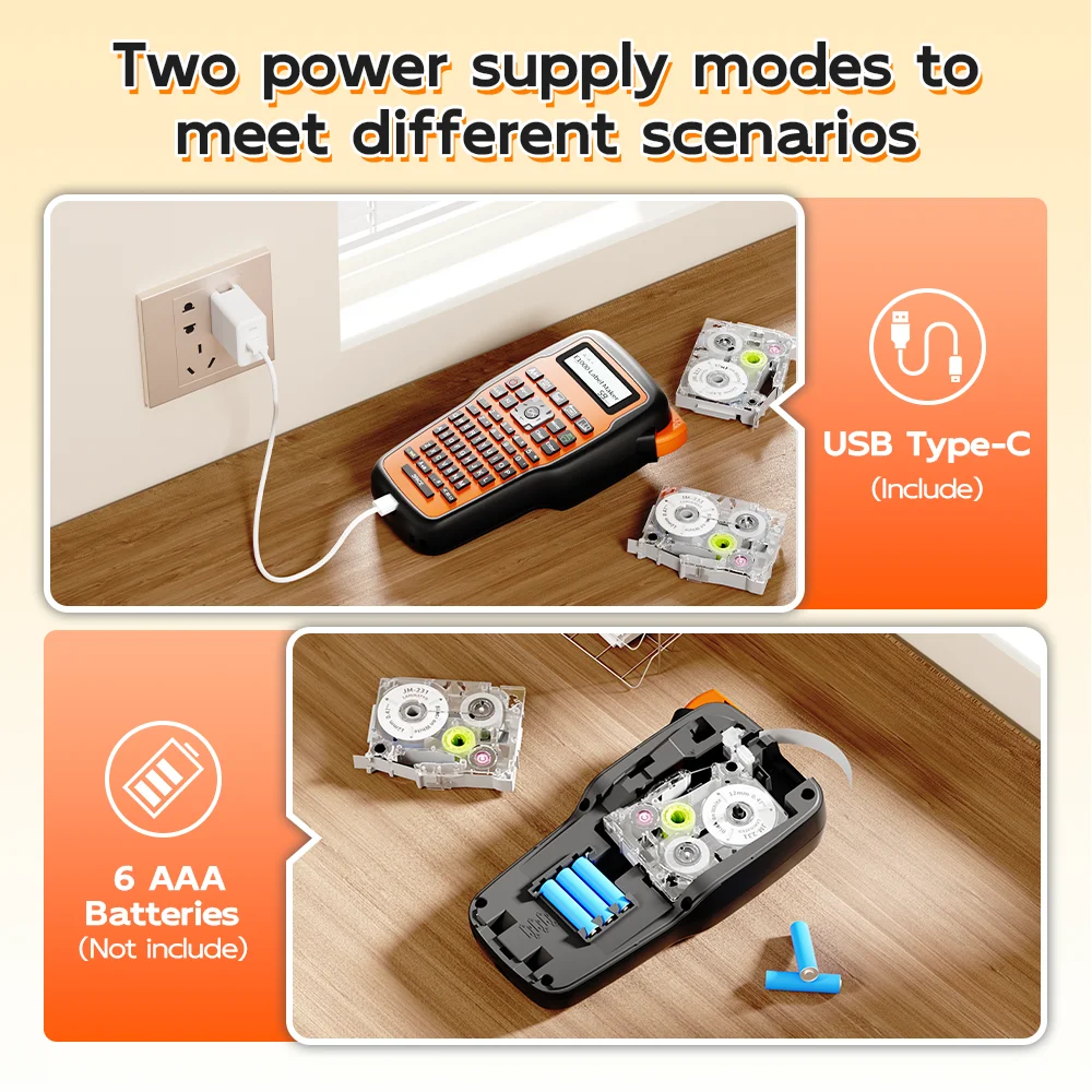 Портативный принтер этикеток e1000 pro - Фотография_4