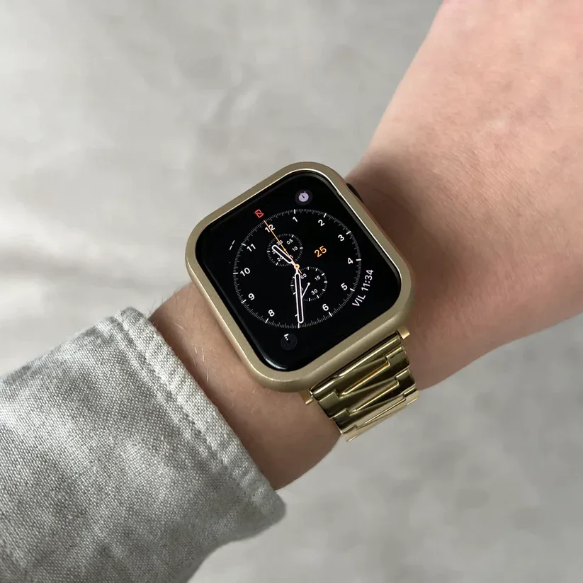 Легкая металлическая защитная рамка для iwatch серии 9 - Фотография_3