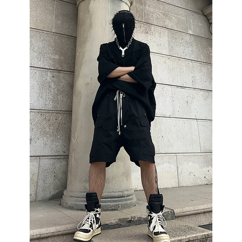 Nigo темные мужские рабочие шорты - Фотография_4