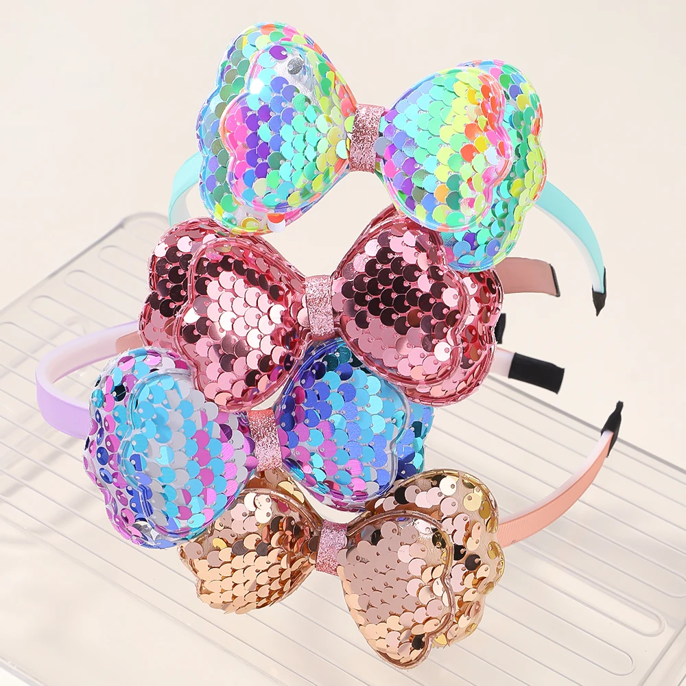 Милая детская повязка на голову в форме цветка - Фотография_6