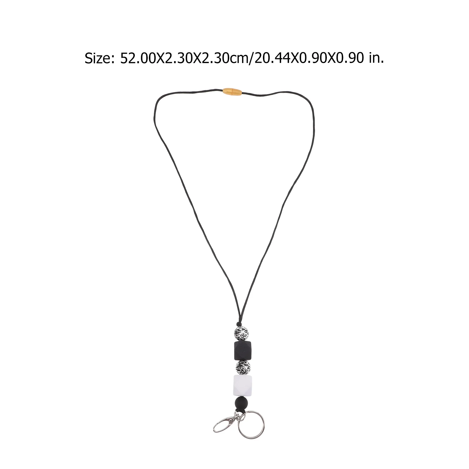 Держатель для ожерелья с ремешком и бисером - Фотография_5