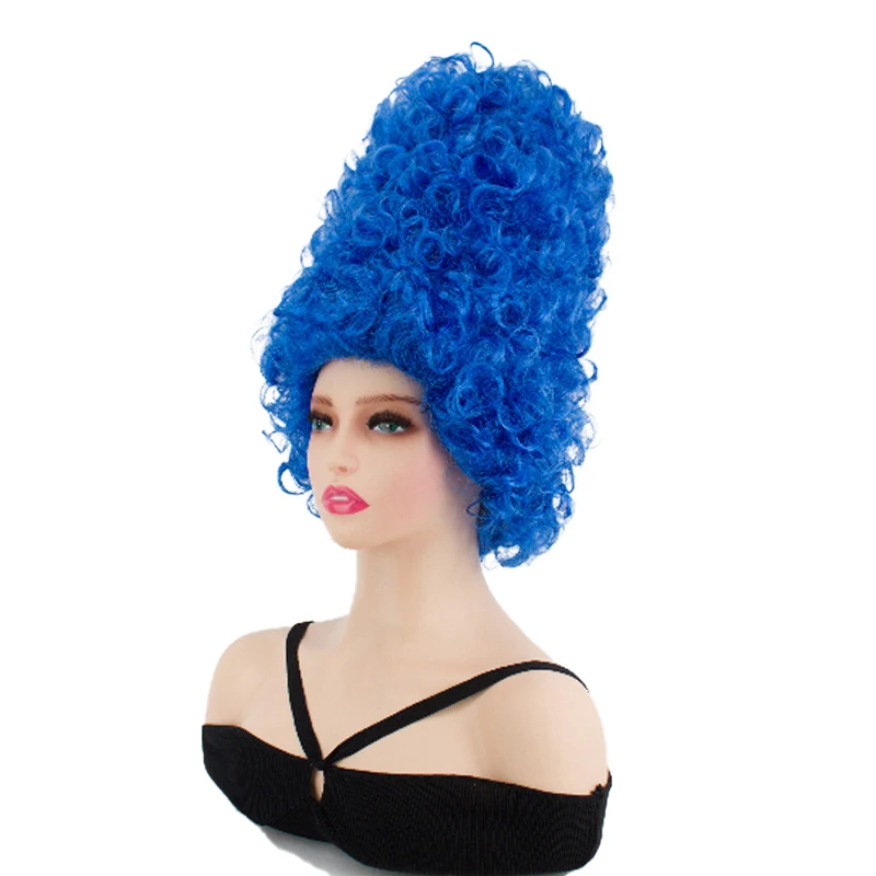 Распродажа синих вьющихся волос симпсона - Фотография_2