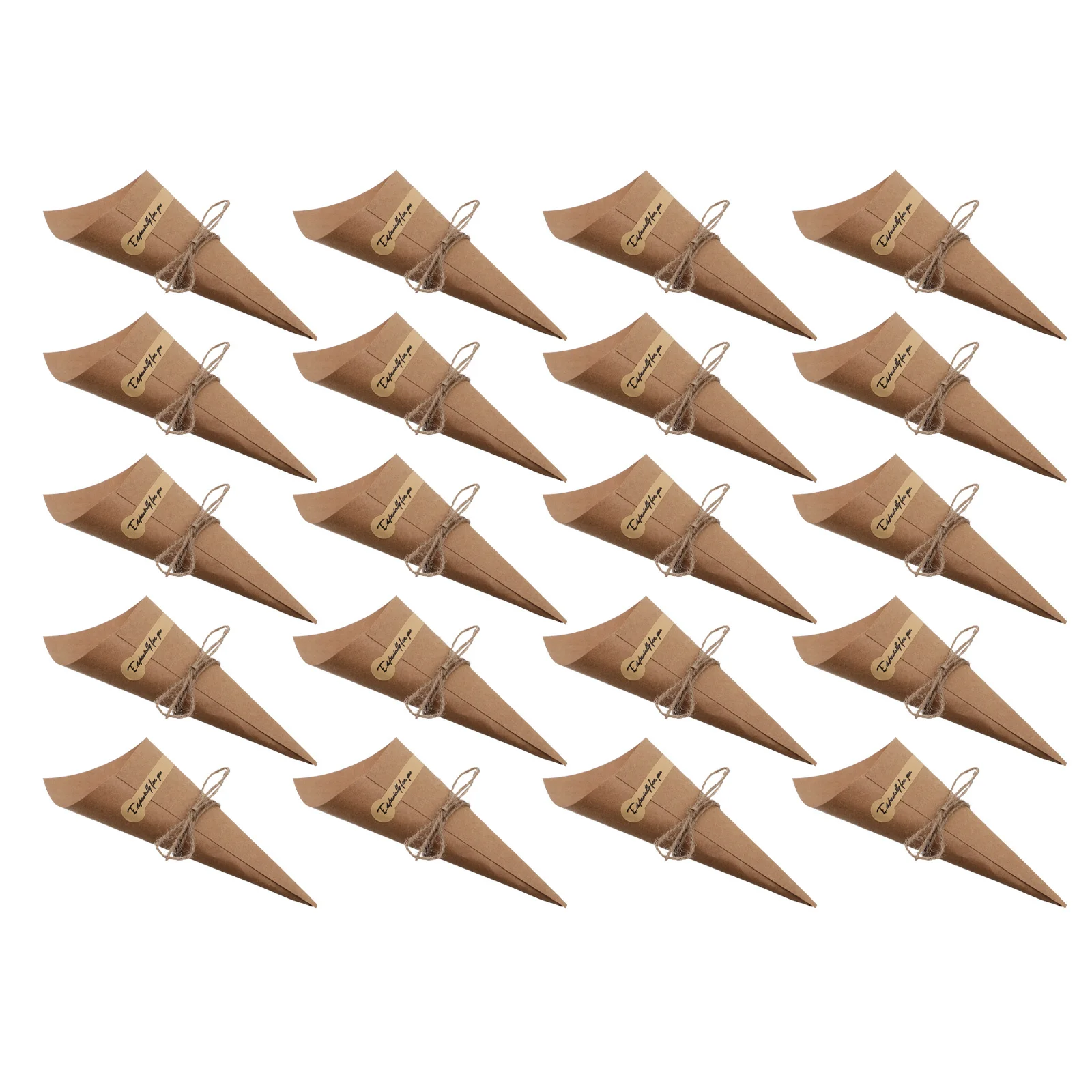 Бумажные конусы для сервировки еды - Фотография_3