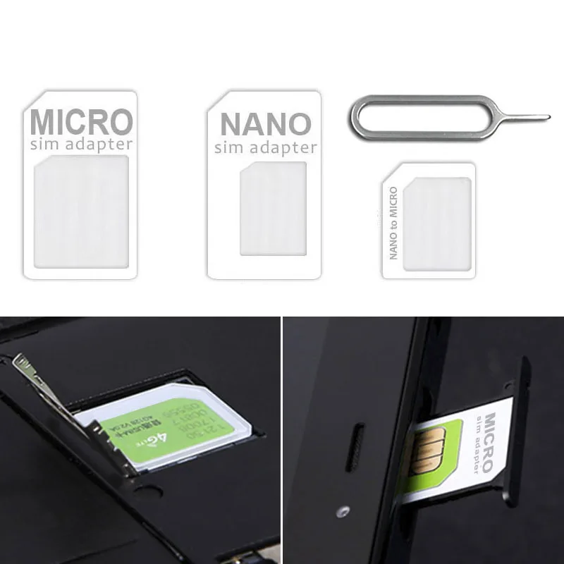 1 комплект адаптера nano sim-карты - Фотография_3