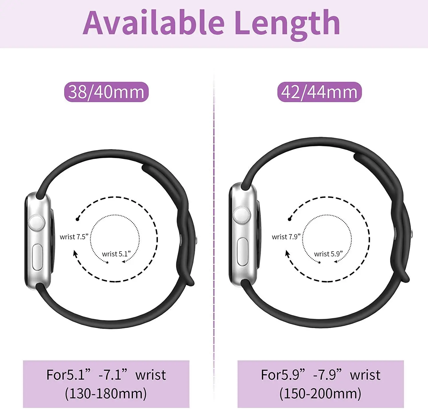 Ремешок силиконовый для apple watch band - Фотография_6