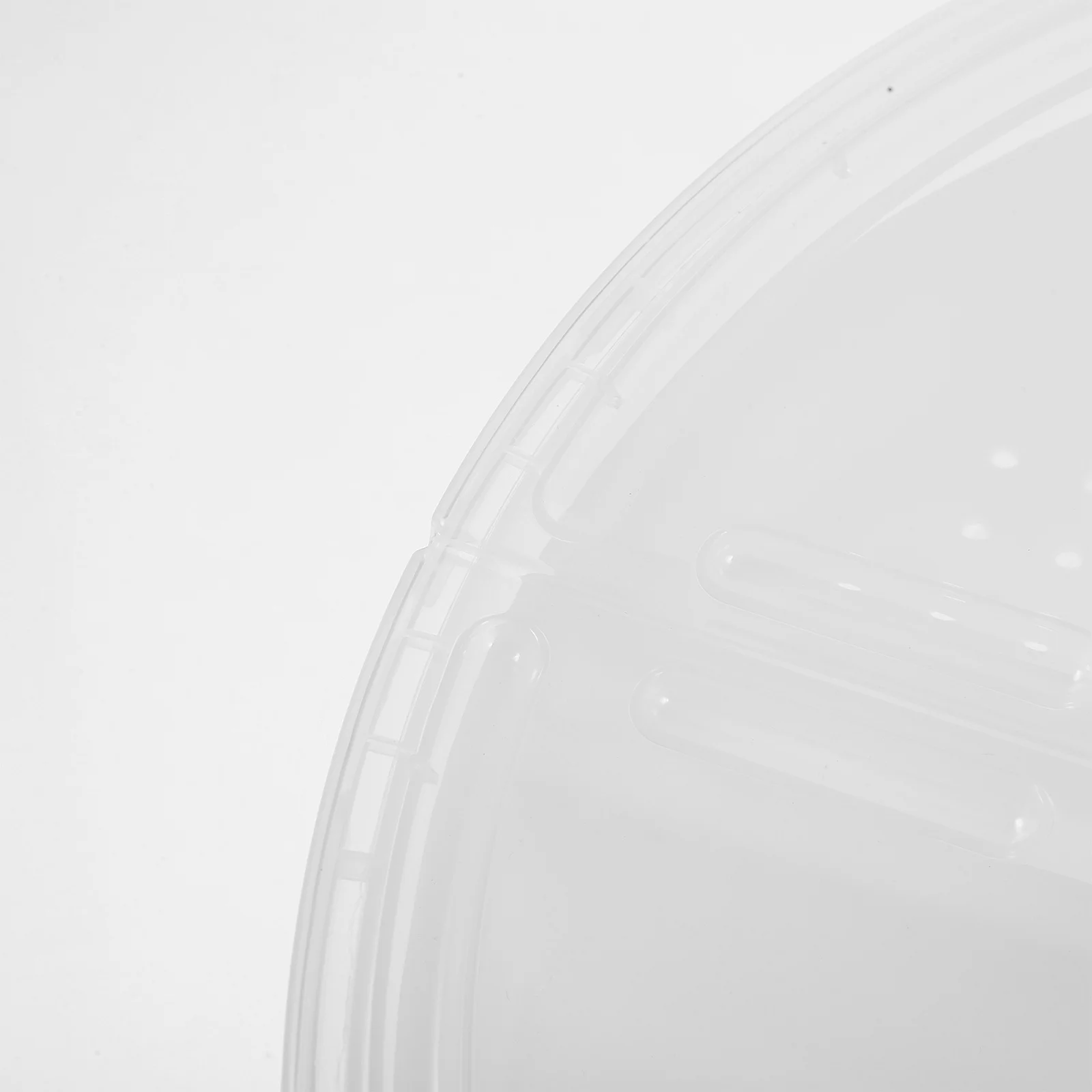 Многоразовая круглая упаковочная коробка для пирогов из жесткого материала