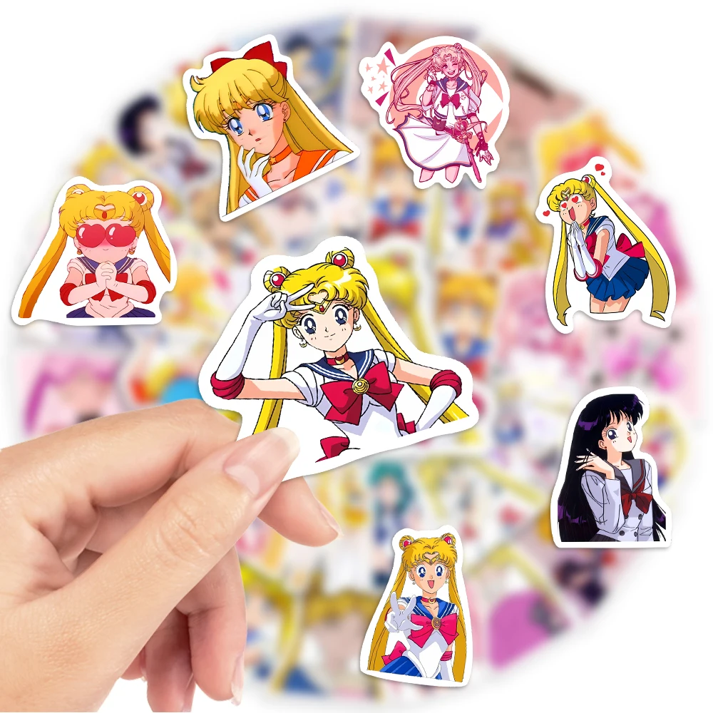 Аниме наклейки для девочек кавайные - Фотография_6