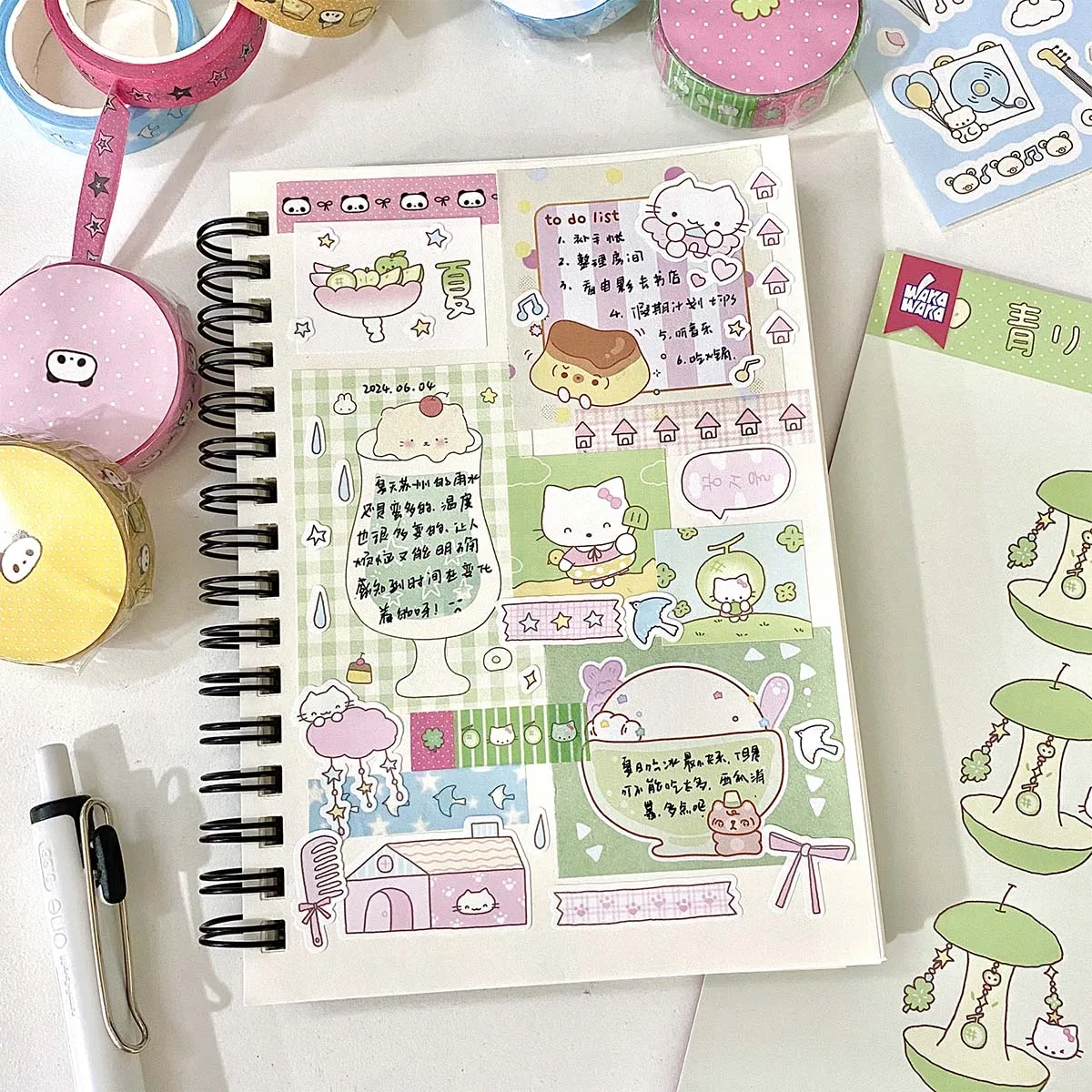 Kawaii washi лента diy декоративно-прикладное - Фотография_4