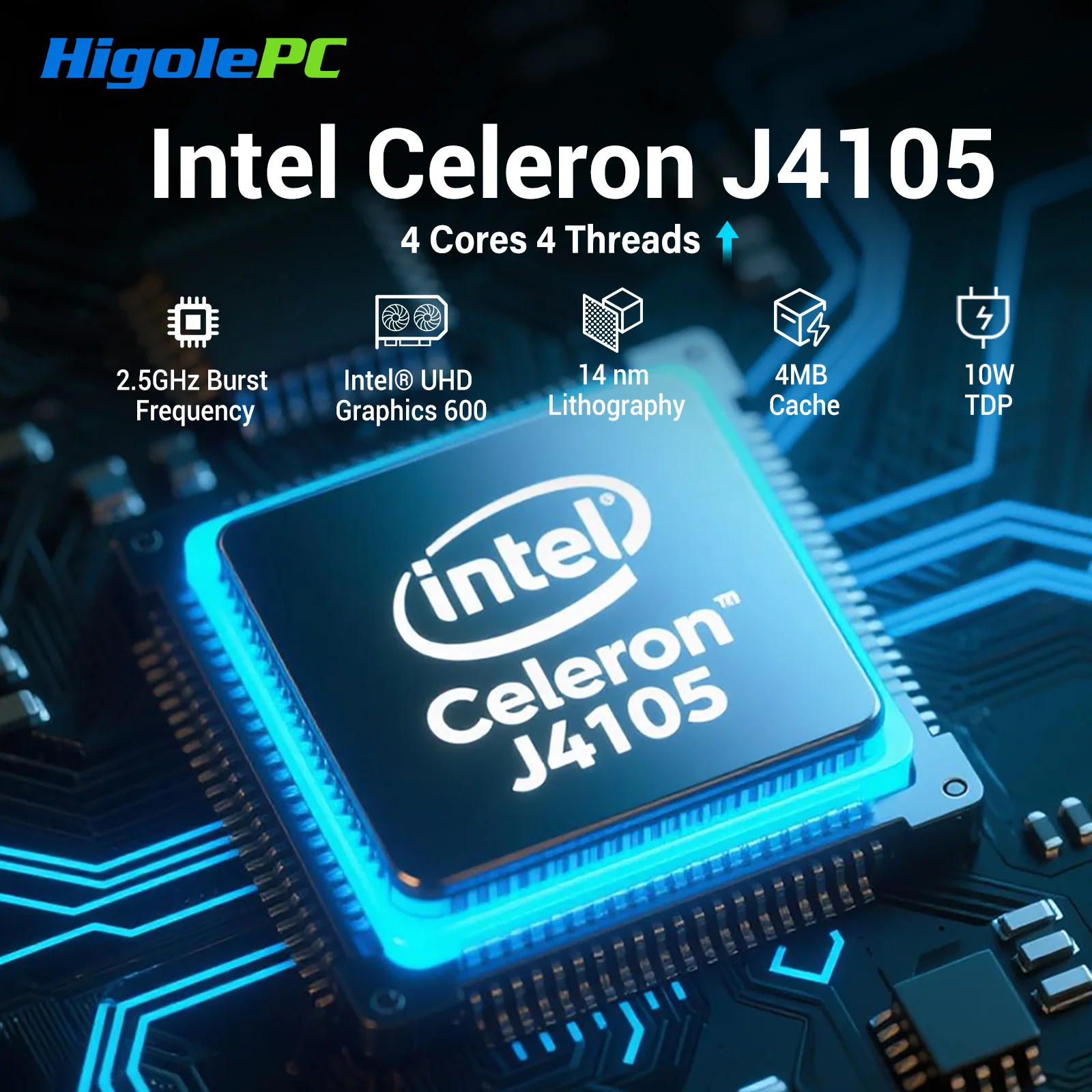 Безвоздушный мини-пк higole gole 1 pro 5 - Фотография_3