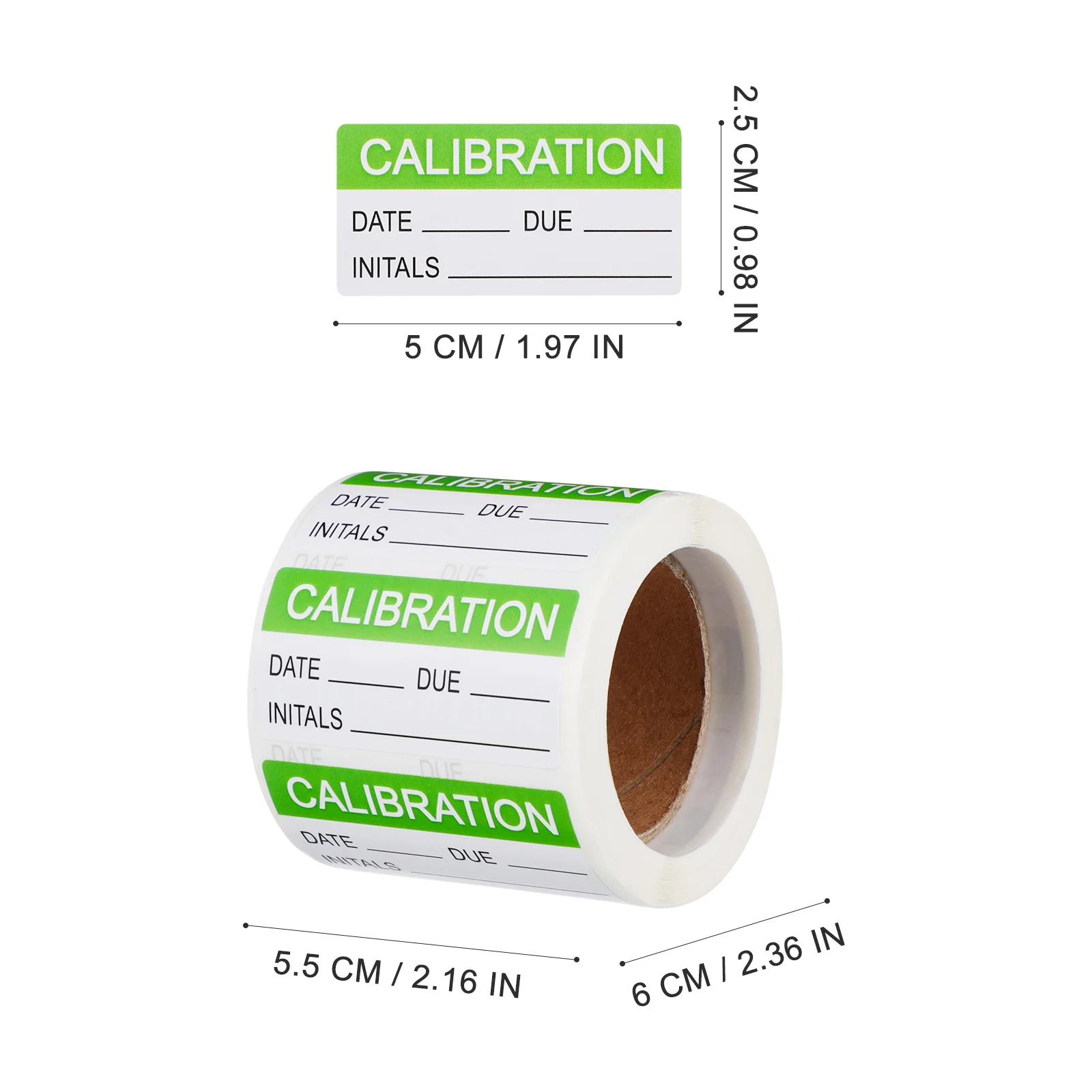 Набор из 10 калибровочных наклеек - Фотография_2