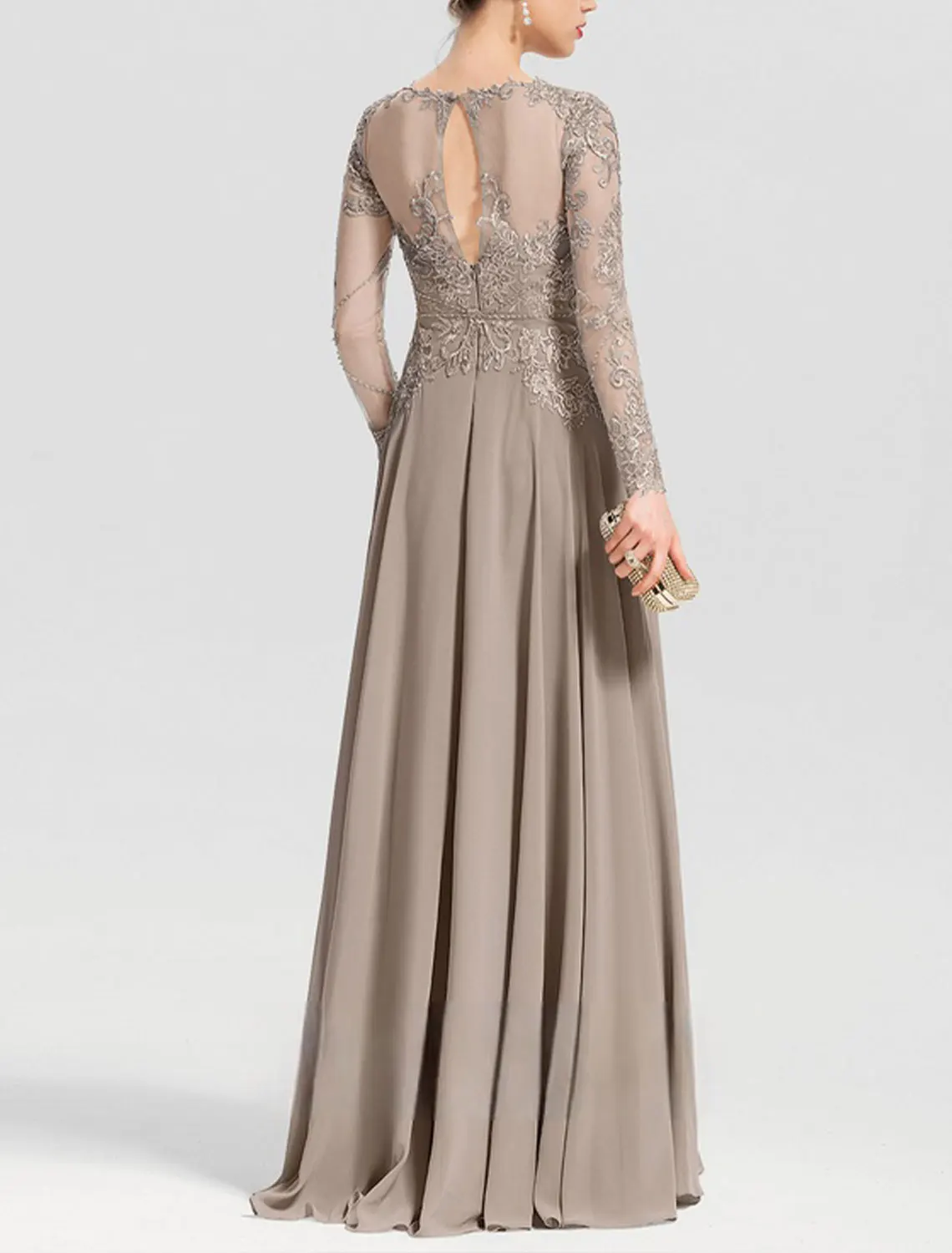 Элегантное платье-футляр для матери невесты - Фотография_2