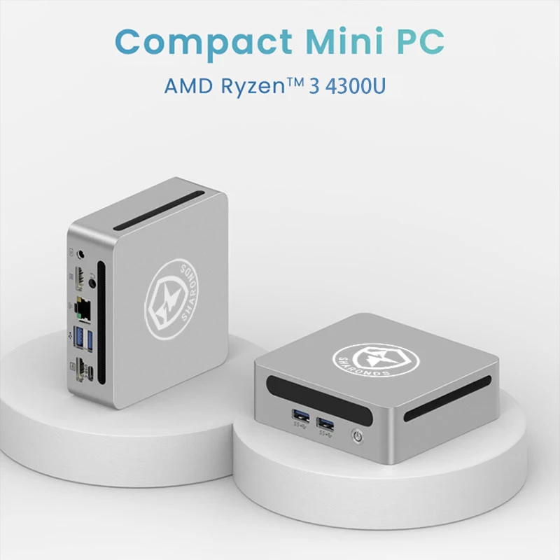 Мини-компьютер ryzen 3 4300u - Фотография_2