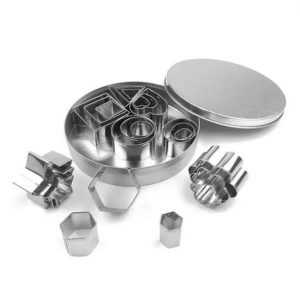 Серебряная форма для торта из нержавеющей стали - Фотография_4