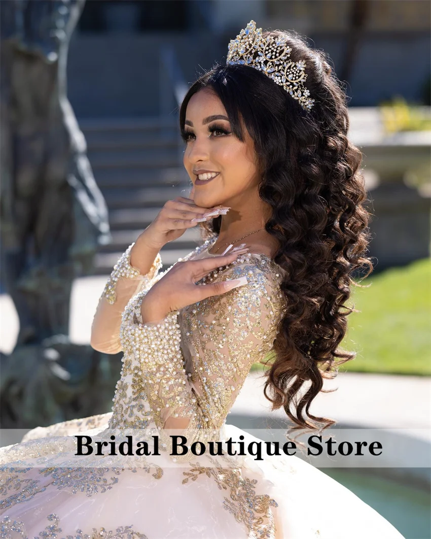 Изысканное белое платье quinceanera 2024 - Фотография_2