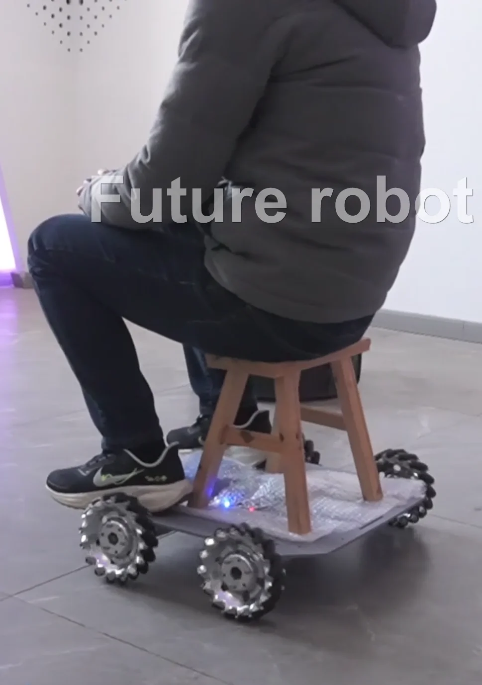 Сверхмощная колесная тележка mecanum - Фотография_3